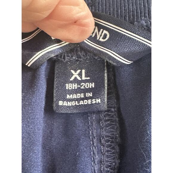 Lands End Pull On Big Boy’s Deck Pants Size 18H-20H XLarge Cargo Pockets - Picture 14 of 16